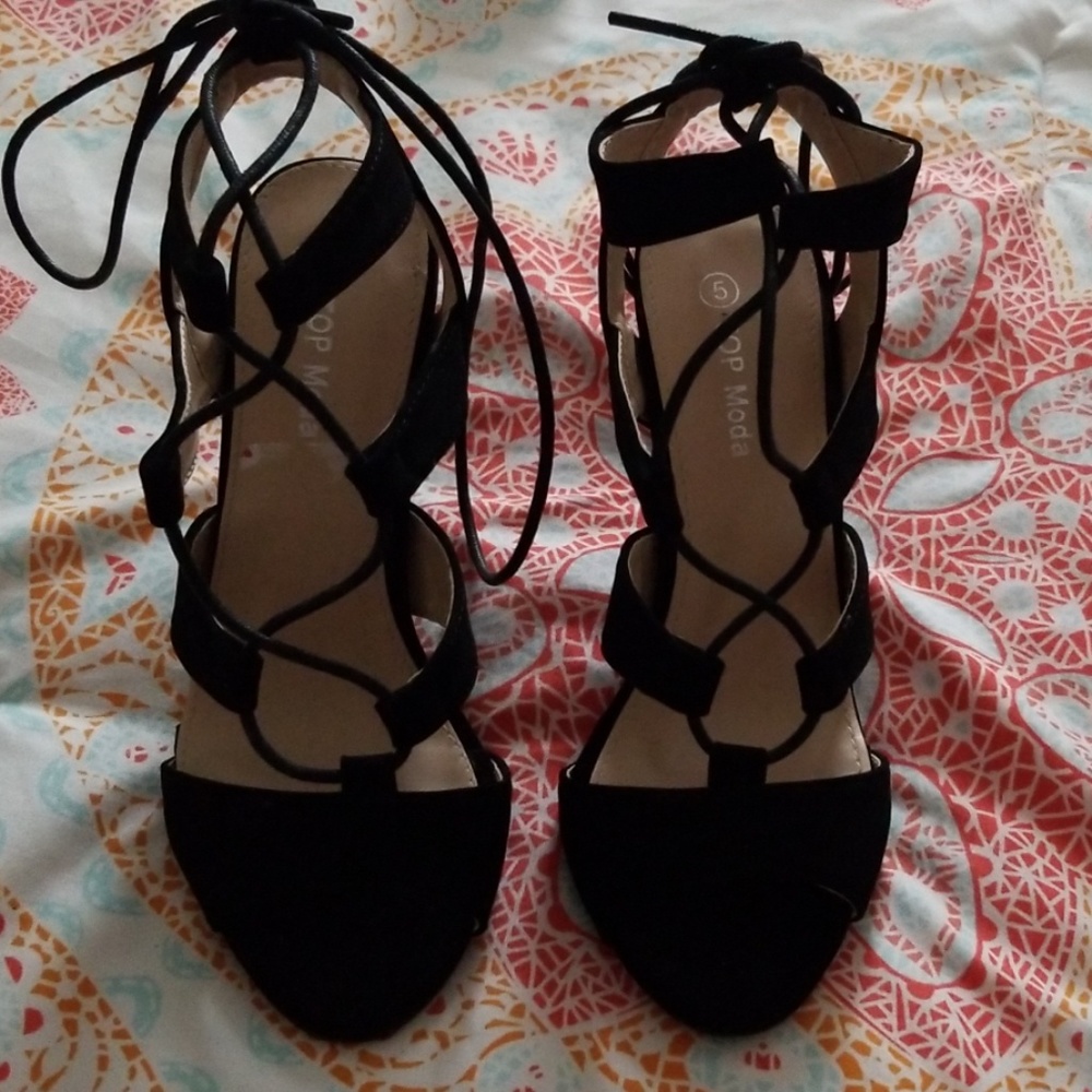 Beautiful black shoes